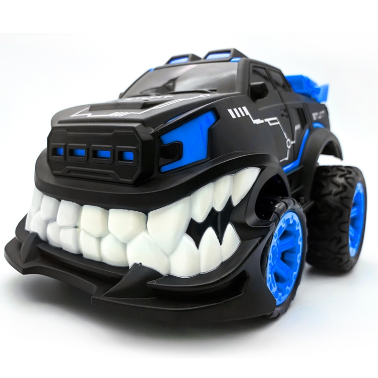 

HD885J Devil Tooth Shape 360 Degree Upright Rotation Stunt Remote Control Car Electric Vehicle Toy (Blue)