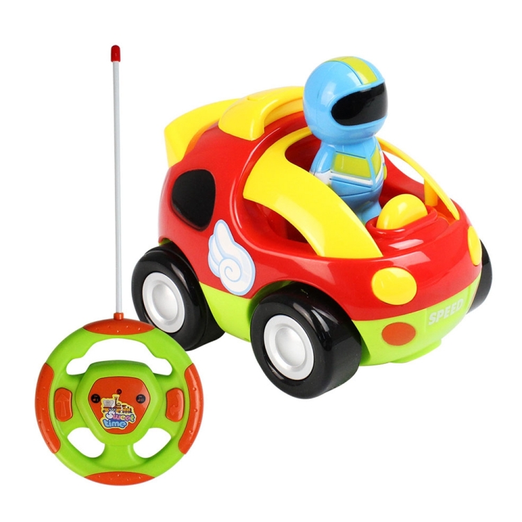 

MoFun 508A Two-way Cartoon Remote Control Car Children Toy Car with Light & Music & Engine Sound(Red)