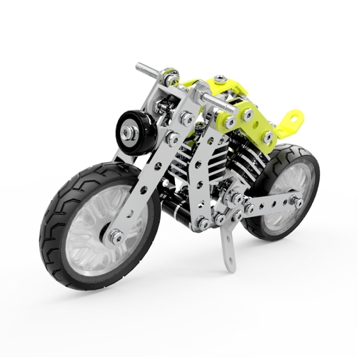 

MoFun SW-002 158 PCS DIY Stainless Steel Halley Motorcycle Assembling Blocks