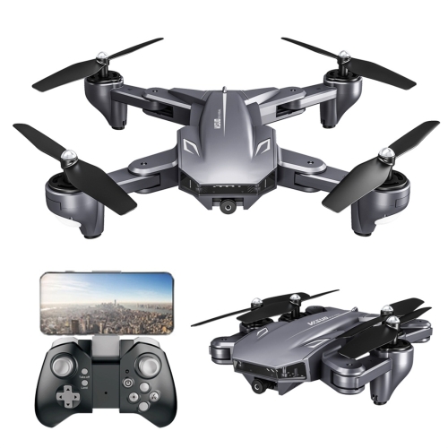 

XS816 Portable Foldable Optical Flow Positioning Remote Control Aircraft RC Quadcopter Drone with 4K WIFI Double Camera (Grey)