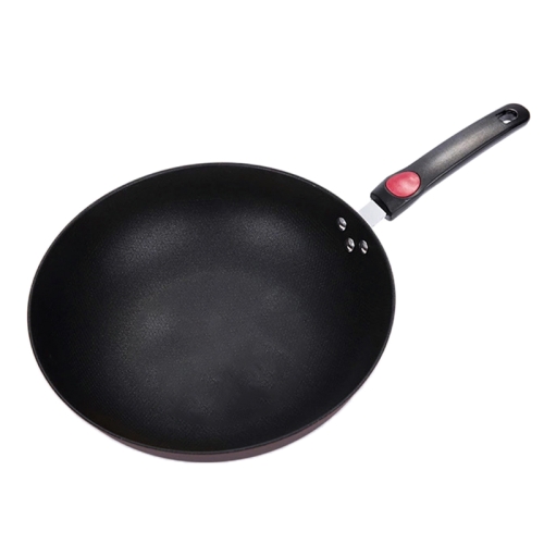 

Healthy Non-stick Frying Pan Kitchenware Double Bottom Wok, Mouth Diameter: 32cm