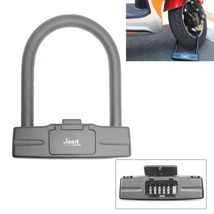 Security 4 Digital Codes Bike Motorcycle Anti Theft Combination Coded Lock