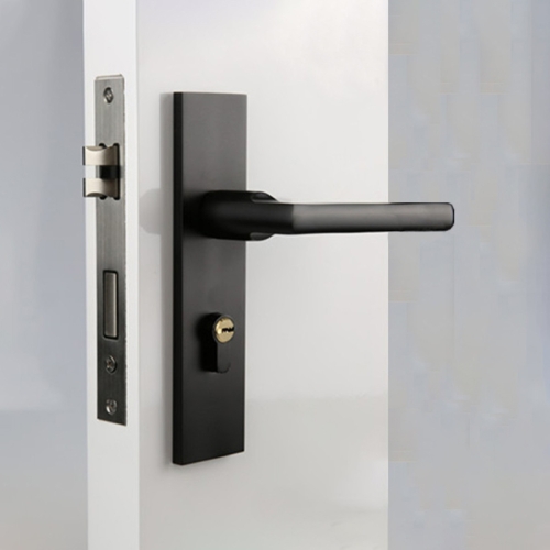 Sunsky Aluminum Alloy Mute Interior Door Lock Handle Lock