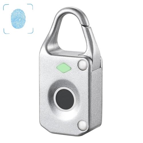 

ZT10 Locker Anti-theft Metal Fingerprint Padlock(Silver)