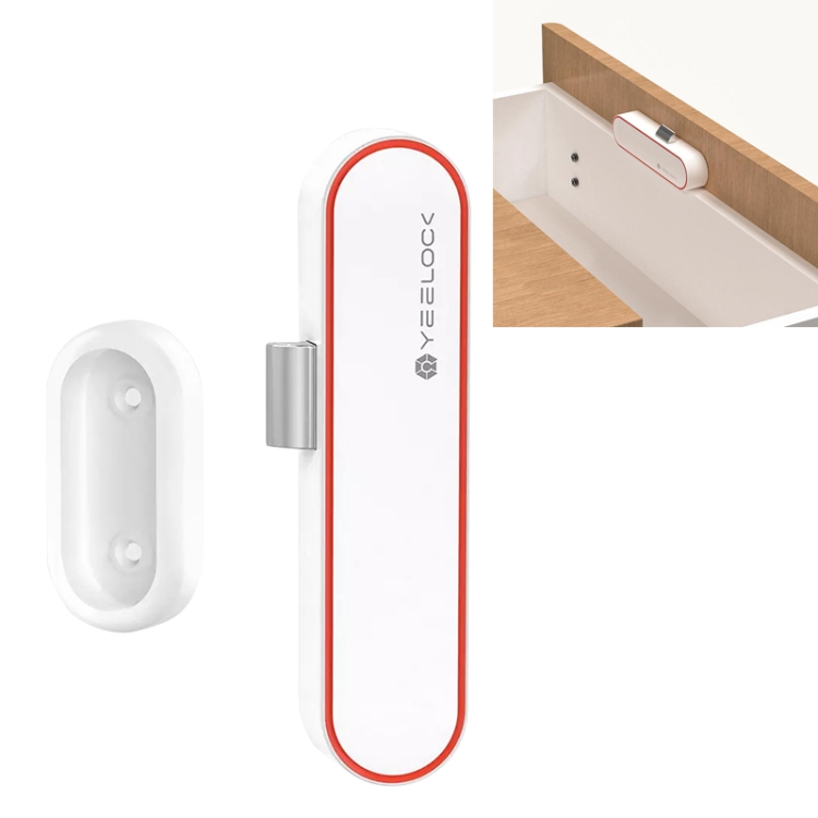 

Original Xiaomi Youpin YEELOCK Smart Drawer Cabinet Lock Switch, US Plug(White)