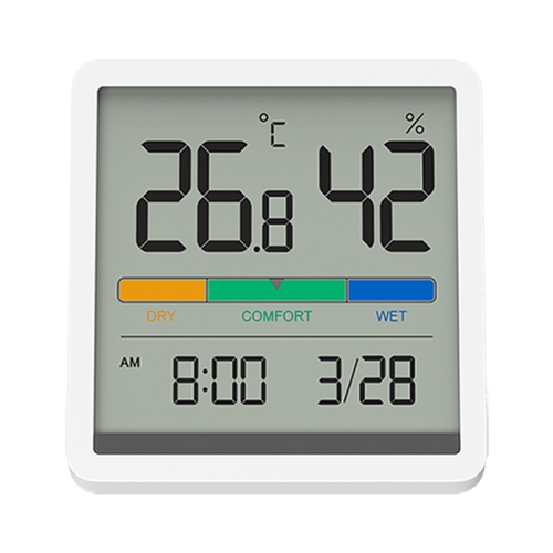 

Xiaomi Miiiw Silent Indoor Temperaturer And Humidity Clock with Large 3.34 inch LCD Screen