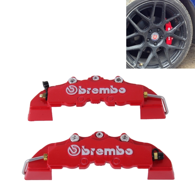 

2 PCS Brembo High Performance Brake Decoration Caliper Cover Small Size(Red)