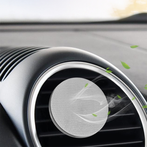 

Baseus Cloth + Aluminum Alloy Clamping Type Air Outlet Car Fragrance Fabric Artifact(Silver)