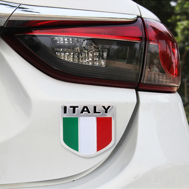 

Shield Shape Metal Car Badge Decorative Sticker