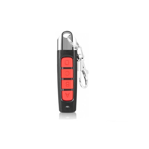 

433MHz Copy Type Universal Wireless Garage Door Key 4 Buttons Copy Remote Control Transmitter(Red)