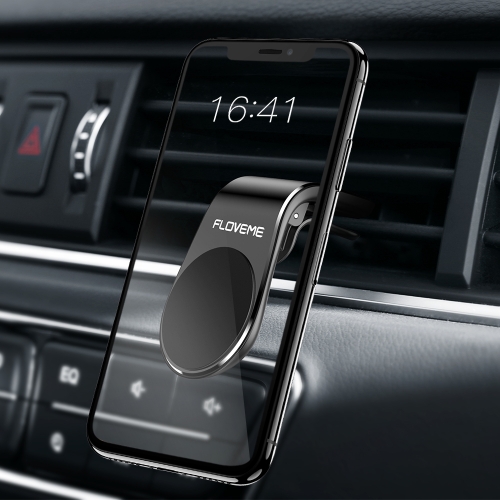 

FLOVEME Auto Car Air Outlet Vent Magnetic Mount Phone Holder Stand (Black)