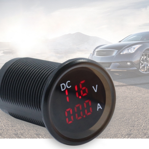 

B3613 IP67 Waterproof Car Modification 4.5-30V Voltmeter + Ammeter