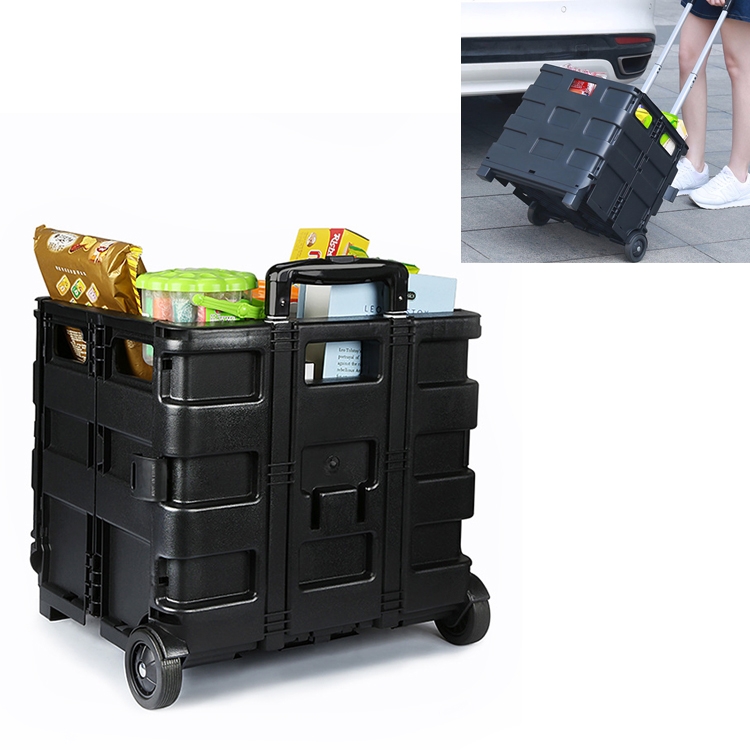 

Multi-functional Folding Car Storage Reserve Box Pull-rod Box