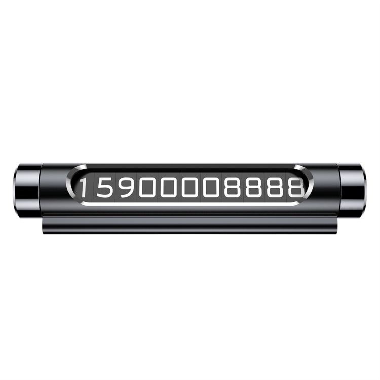 

Baseus All-metal Car Temporary Parking Number Plate Parking Card, Double Number Version(Black)