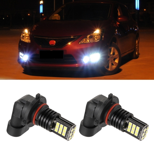 

2 PCS EV11 9006 / HB4 DC9V-30V 5W 6000K 400LM Car LED Fog Light 24LEDs SMD-3030 Lamps