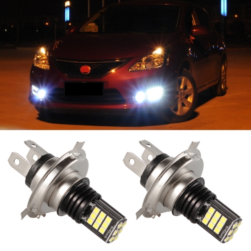 

2 PCS EV11 9003 / H4 DC9V-30V 5W 6000K 400LM Car LED Fog Light 24LEDs SMD-3030 Lamps