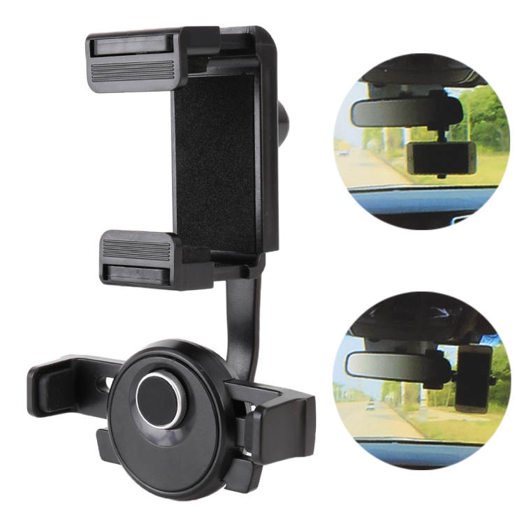 

Portable Car Rearview Mirror Mobile Phone Bracket
