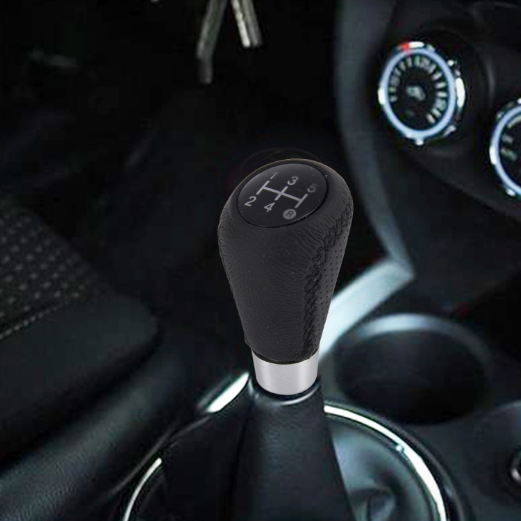

Universal 5-Speed Manual Shift Knob Manual Gear Shift Knob Stick Head Fit for All Car(Black)