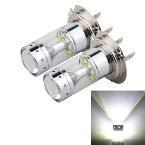 

2 PCS H7 60W 1200 LM 6000K Car Fog Lights with 12 CREE XB-D LED Lamps, DC 12V (White Light)