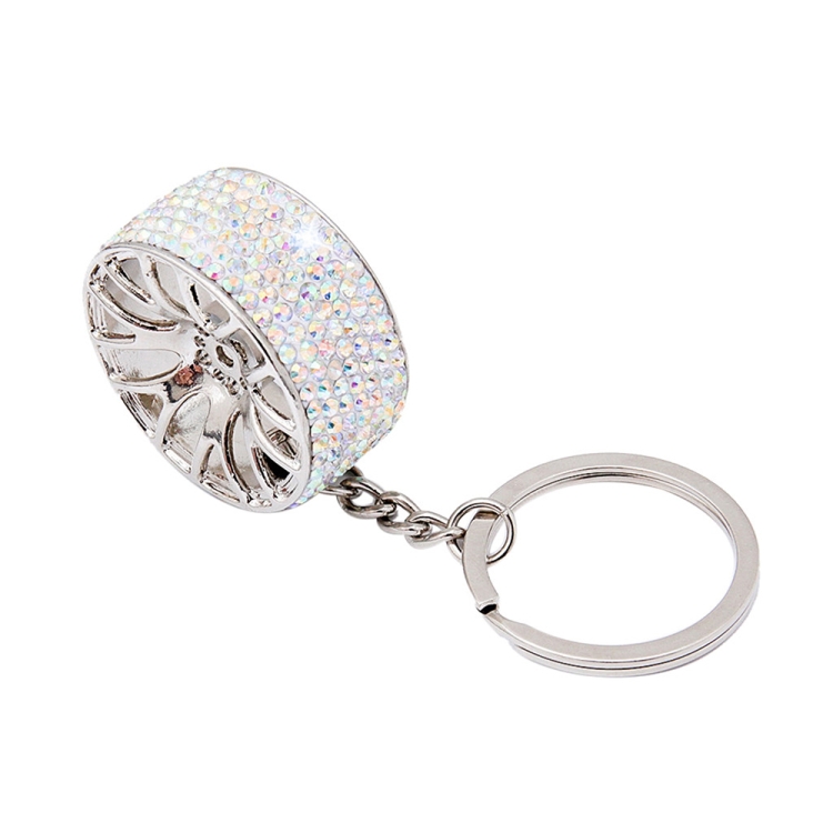 

Portable Car Diamond Key Chain Key Rings (Colorful)