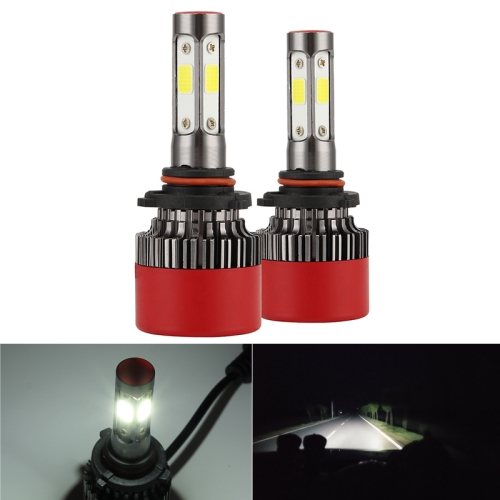 

2 PCS EV16 9005 / 9006 DC8-48V / 24W / 2800LM / 6000K IP67 Car LED Headlight Lamps