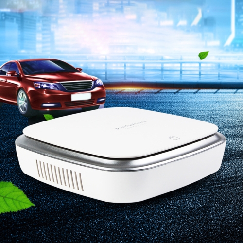 

XJ-002 Car / Household Smart Touch Control Air Purifier Negative Ions Air Cleaner (White)