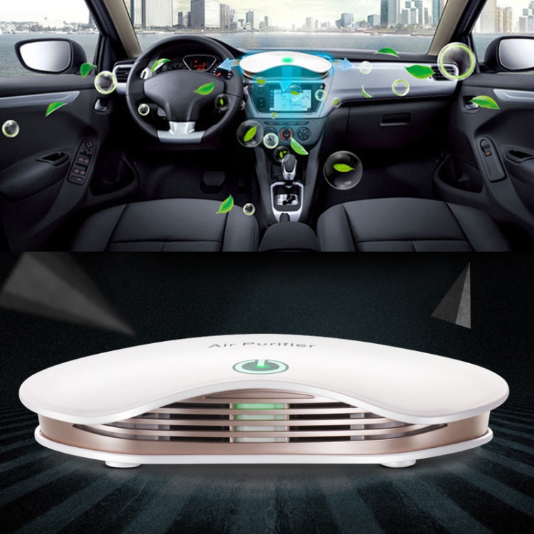 

BL-001 Car / Household Smart Touch Control Air Purifier Negative Ions Air Cleaner(White)