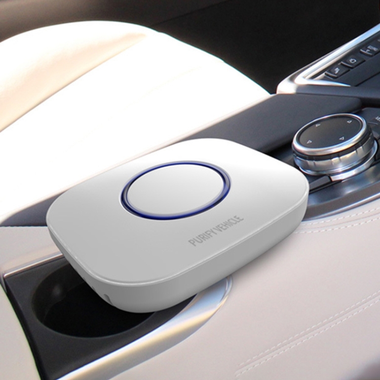 

MC-CZ001 Car / Household Smart Touch Control Air Purifier Negative Ions Air Cleaner (White)