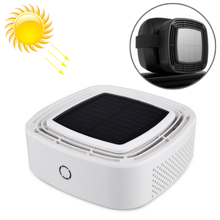 

XJ-005 Car / Household Solar Energy Smart Touch Control Air Purifier Negative Ions Air Cleaner (White)