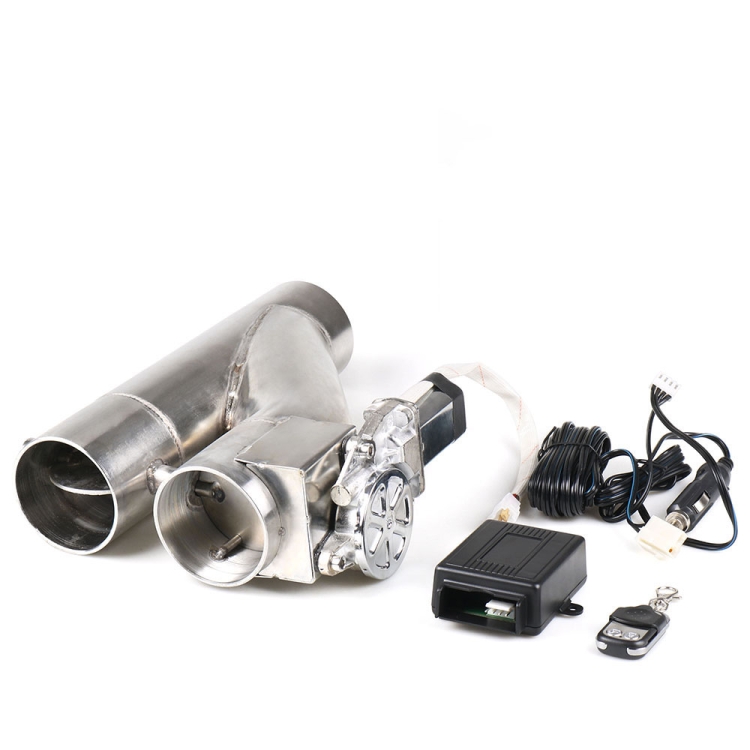 

CNSPEED Y Shape 2 In 1 Car Remote Control Electric Exhaust Valve Pipe, Size: 3 inch