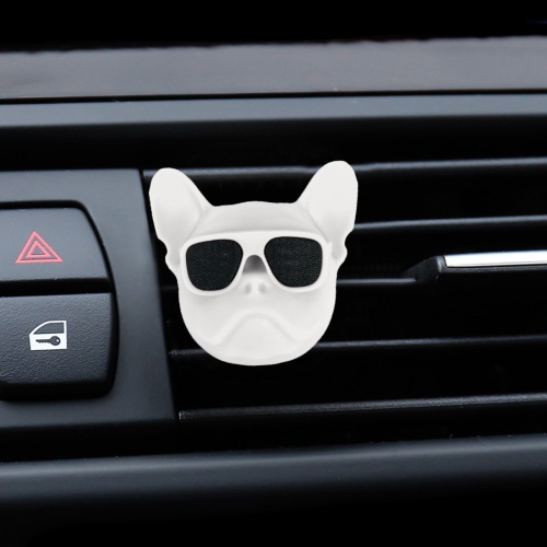 

Dog Head Shape Universal Car Air Outlet Aromatherapy (White)