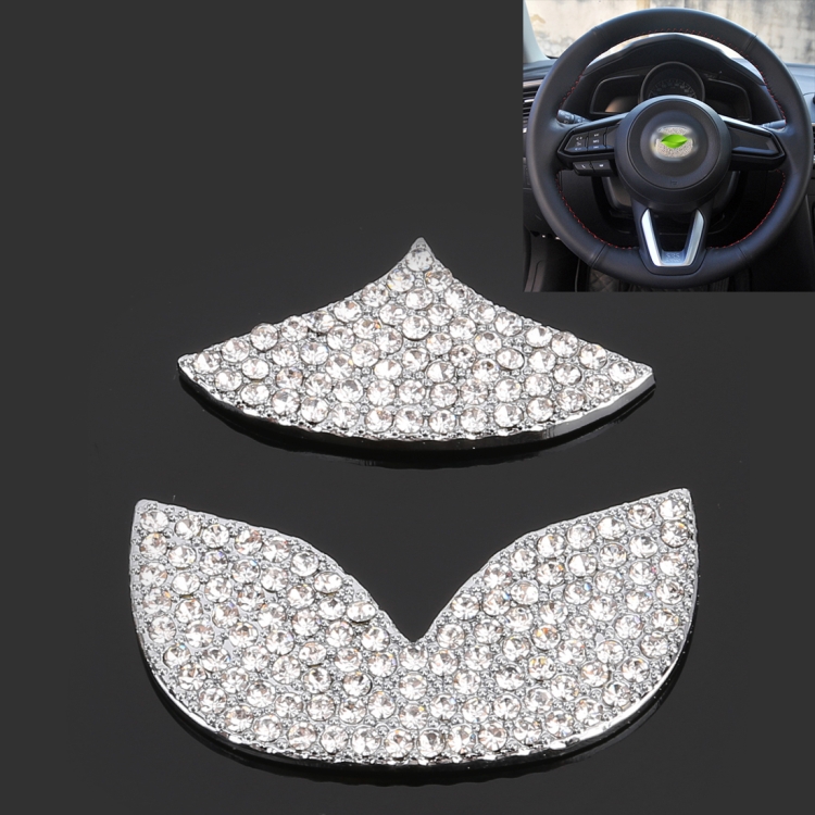 

Universal Car Steering Wheel Diamond Decorative Stickers for Mazda