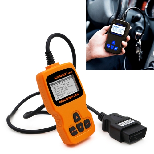 

AUTOPHIX OM123 Car Portable OBD2 Scanner Car Diagnostic Tool OBD 2 Automotive Scanner EOBD Code Reader (Orange)