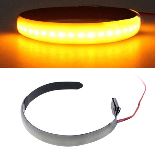 

DC 12V 3W Motorcycle Annulus Turn Lamp Front LED Shock Absorber Light, Epoxy