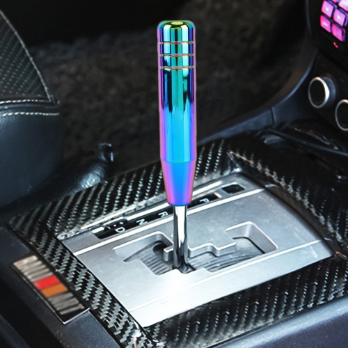 

MUGEN Universal Colorful Long Strip Shape Car Gear Shift Knob Modified Shifter Lever Knob, Length: 18cm