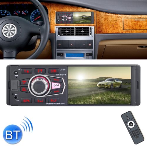 

4042TM HD 4.1 inch 1 Din Universal Car Radio Receiver MP5 Player, Support FM & AM & Bluetooth & TF Card & Hand-free Calling & Phone Link