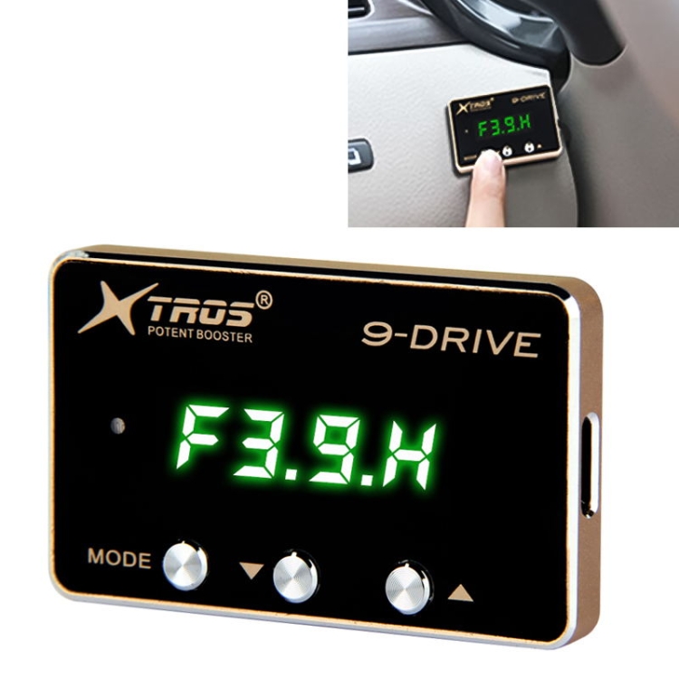 

TROS TP 9-Drive Electronic Throttle Controller for Jeep Wrangler JL 2018-2019