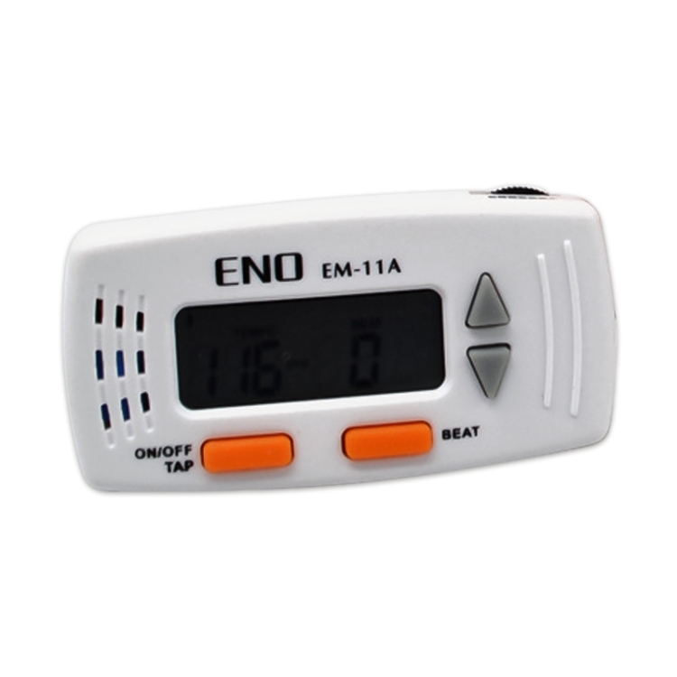 

ENO EM-11A LCD Display Screen Mini Instrument Universal Electronic Dumb Combat Board Trainer Drum Exercise Metronome Electronic Vocal Metronome