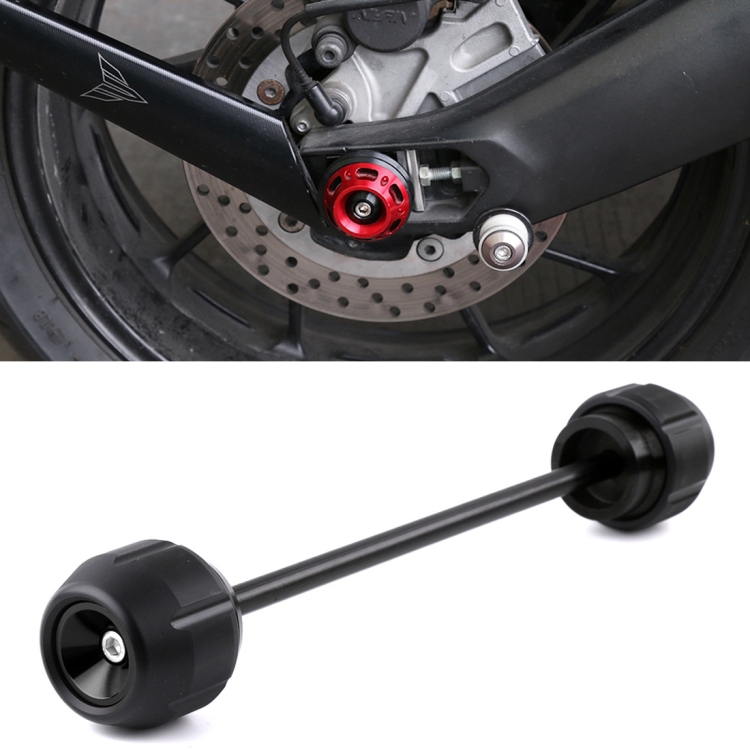

Modified Front Wheels Drop Resistance Aluminum Alloy Ball Crash Protection Bars for Yamaha MT-09(Black)