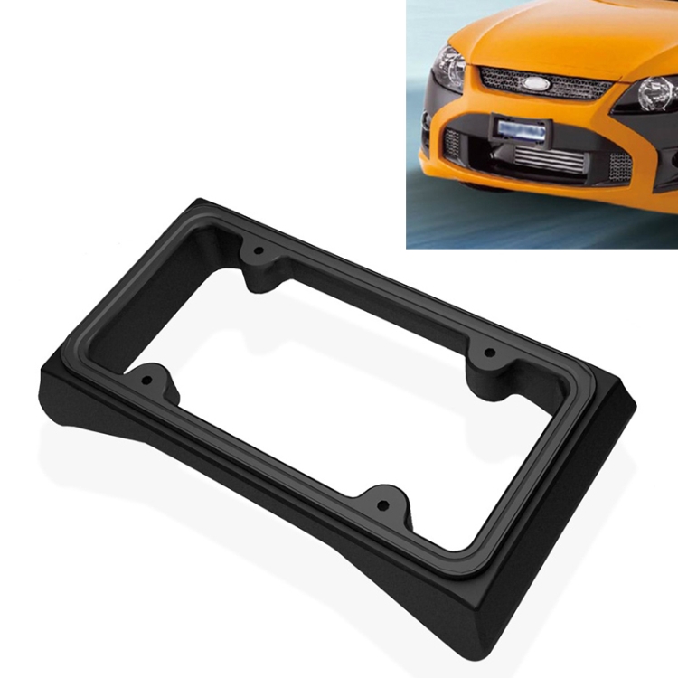 

Car Auto Front Bumper Guard Anti-collision EVA License Plate Frame Tag Cover Protector License Plate Frame