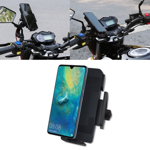 

Motorcycles Fast Charging Wireless Charger Phone Holder 10W DC 10-32V