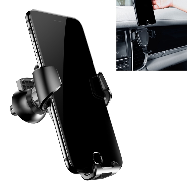

Baseus Universal TPE Gravity Adjustable Car Cup Holder Stand, for iPhone, Samsung, Lenovo, Sony, HTC, LG, Huawei， Suitable for Intelligent Mobile Phone(Black)