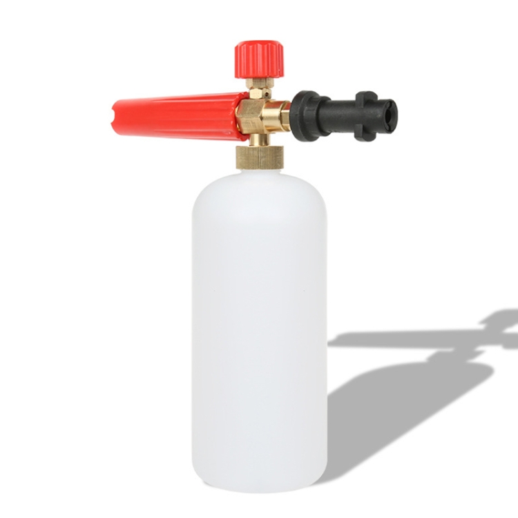 

High Pressure Car Wash Foam Gun Soap Foamer Generator Water Sprayer Gun for Karcher K2 / K3, Capacity: 1L(Red)