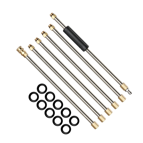 

6 PCS High Pressure Washer Extension Water Gun Power Washer