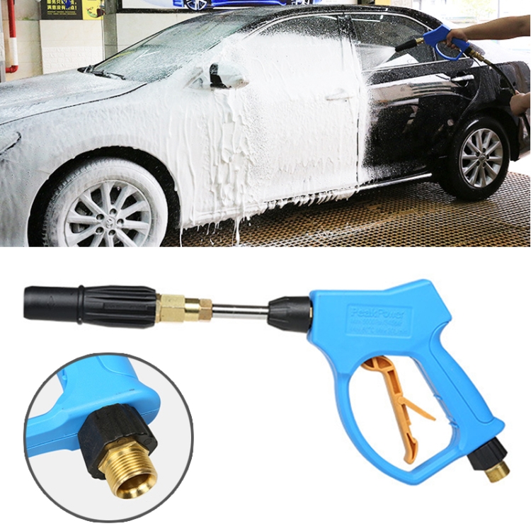 

High Pressure Long Fixed Foam Gun for Self-service Car Washing Machine, Outer Wire: 22x 1.5