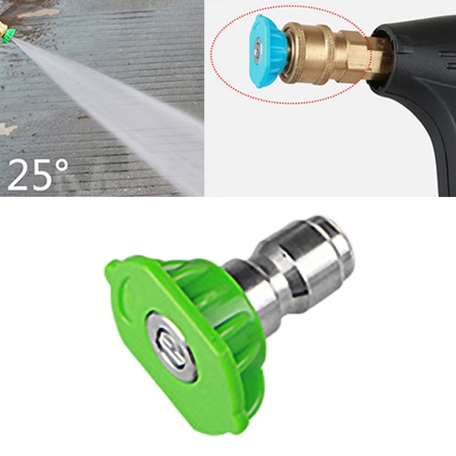 

High Pressure Car Wash Gun Jet Nozzle Washer Accessories, Nozzle Angle: 25 Degree