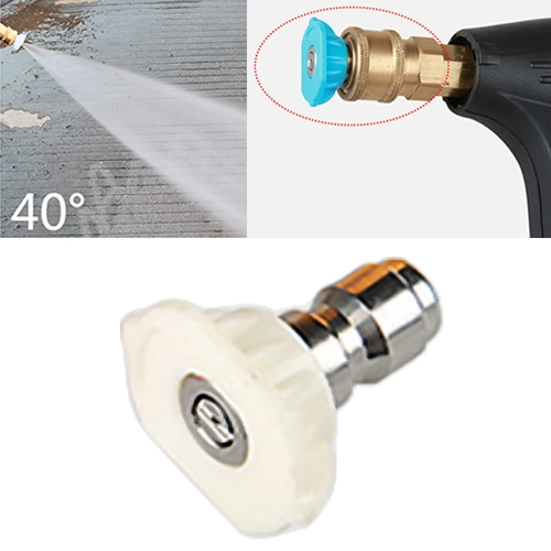 Sunsky High Pressure Car Wash Gun Jet Nozzle Washer Accessories Nozzle Angle 40 Degree