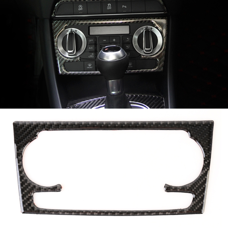 

Carbon Fibre Car Air Conditioning Switch Panel Decorative Sticker for Audi Q3