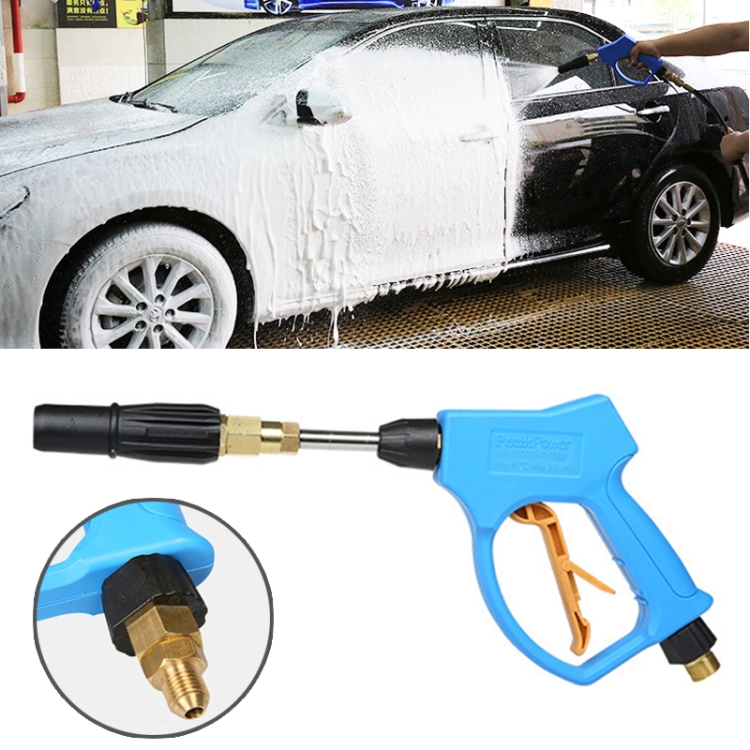 

High Pressure Long Fixed Foam Gun for Self-service Car Washing Machine, Outer Wire: 18 x 1.5