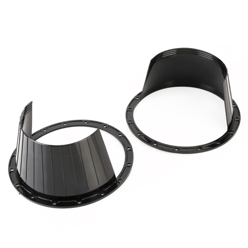 

2 PCS 6.5 inch Car Auto Loudspeaker Plastic Waterproof Cover with Protective Cushion Pad, Inner Diameter: 14.5cm